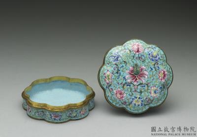 图片[3]-Copper-body painted enamel box, Qing dynasty, Qianlong reign (1736-1795)-China Archive